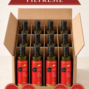 Yeni Hasat ,Naturel Filtresiz Sızma Zeytinyağı,Soğuk Sıkım,Erken Hasat.,Organik,500 ml